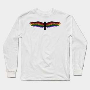 Fly With Pride, Raven Series - LGBTQ Long Sleeve T-Shirt